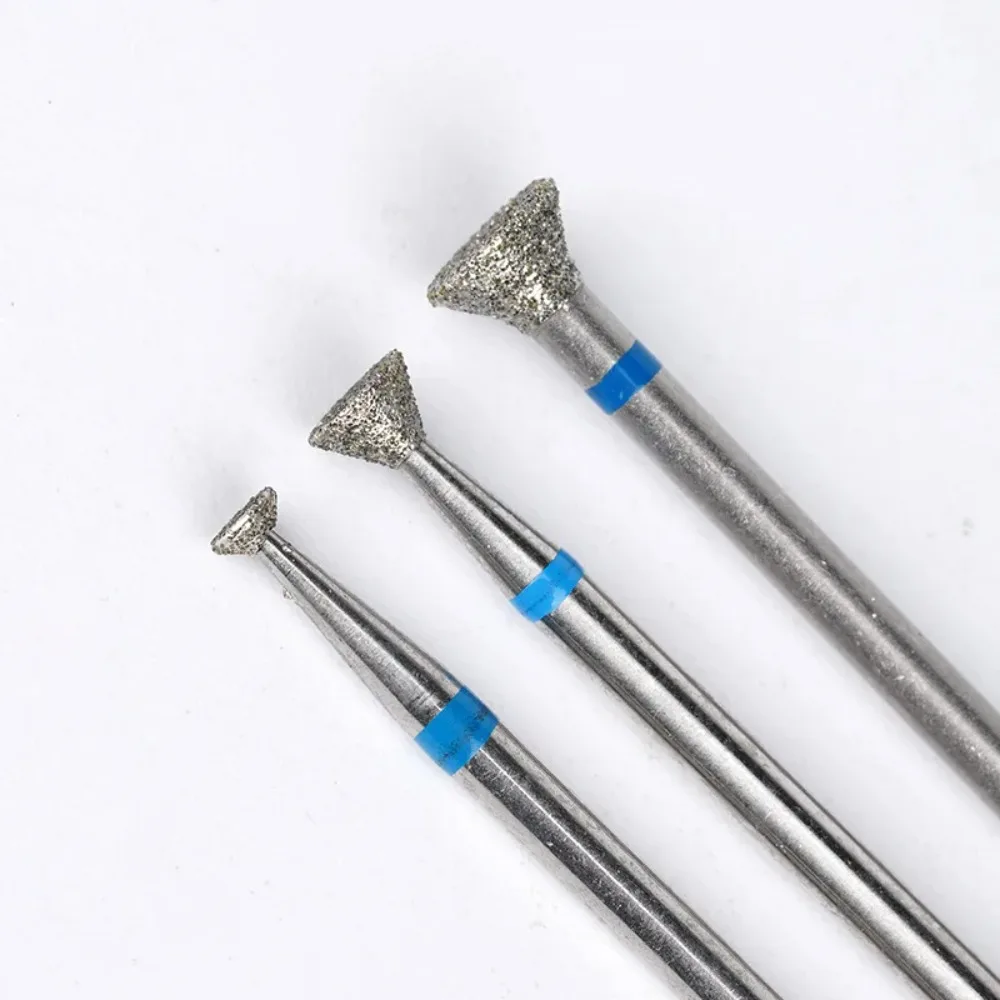 مسمار الفن تلميع إزالة رئيس القرص طحن لدغ T المطاحن طاحونة الماس الكهربائية مسمار مثقاب الخشب إهاب القاطع مانيكير أداة #2