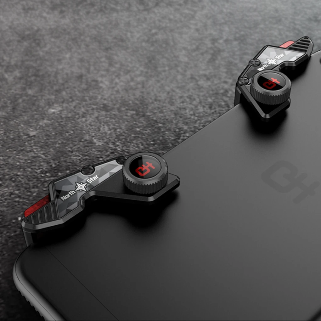 لعبة مطلق النار سطح أملس الزناد زر النار الهاتف المحمول لعبة الرماية الحساسة زر النار وحدة تحكم الهاتف بحجم الجيب