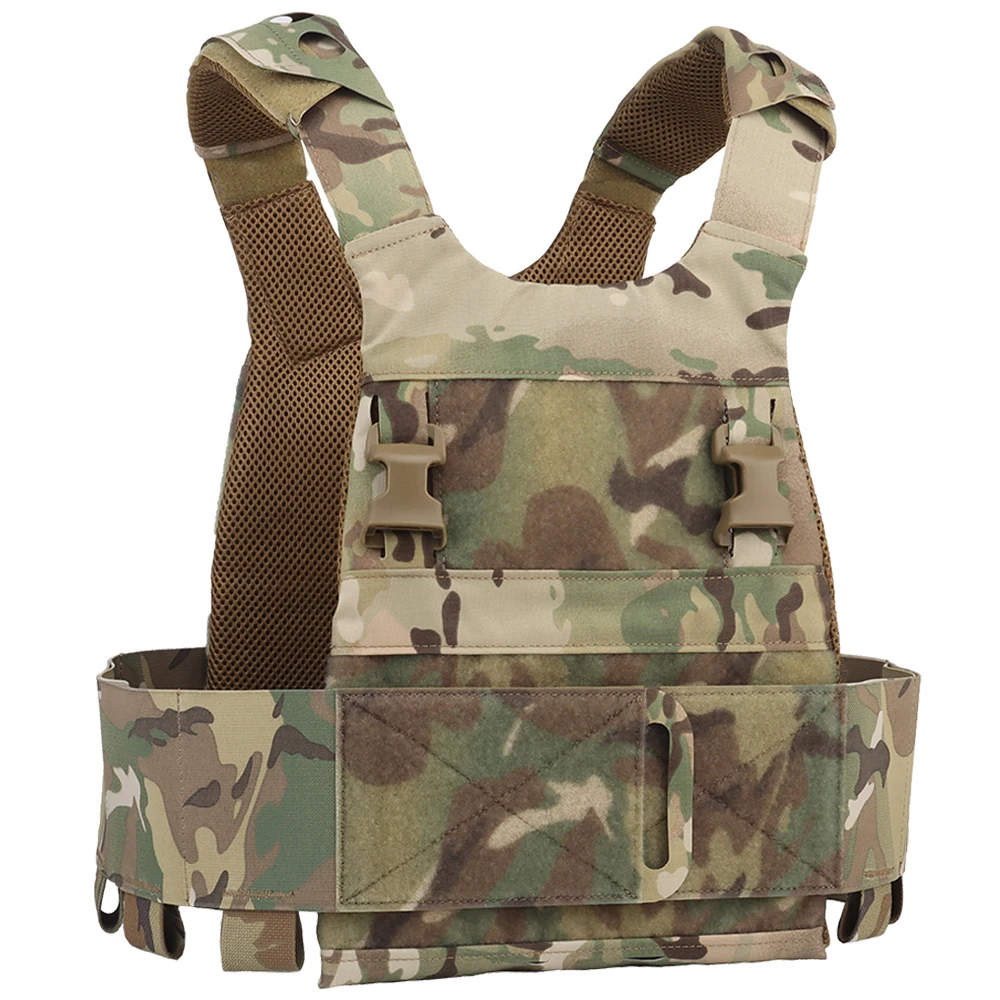 FCPC-Colete Tático Ferro, Porta-Chapas Airsoft, Leve, Dobrável, Respirável, Portátil Caça Mag Pouch, Equipamento Do Exército