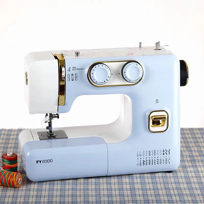 Household Multi-function Sewing Machine Electric Sewing Machine E300 Desktop Lock Side Eat Thick 12 Layers High Power