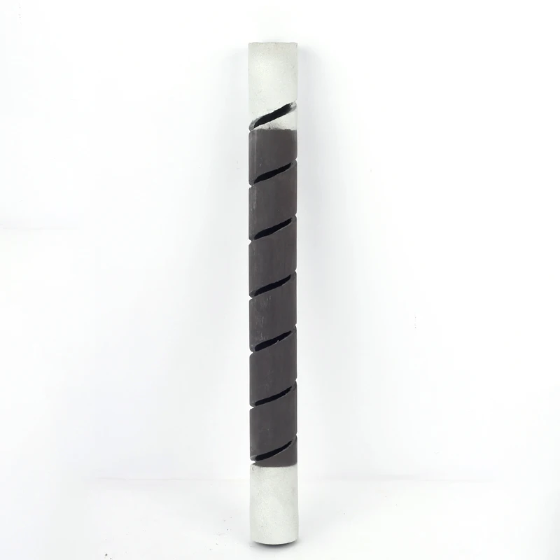 Imagem -06 - Fornalha Espiral Dobro Sic do Carboneto de Silicone Elemento Aquecimento
