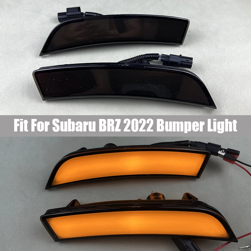 

Suitable for Subaru BRZ 2022 Bumper Light LED Fender Flares Side Marker Lights Auto Turn Signal Blinkers