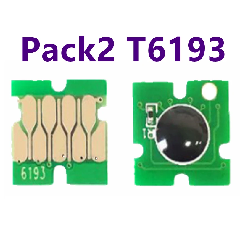 

2PCS T6193 Maintenance Tank Chip for Epson P10080 P20080 T3000 T5200 T7200 T3270 T5270 T7270 F6000 Inkjets