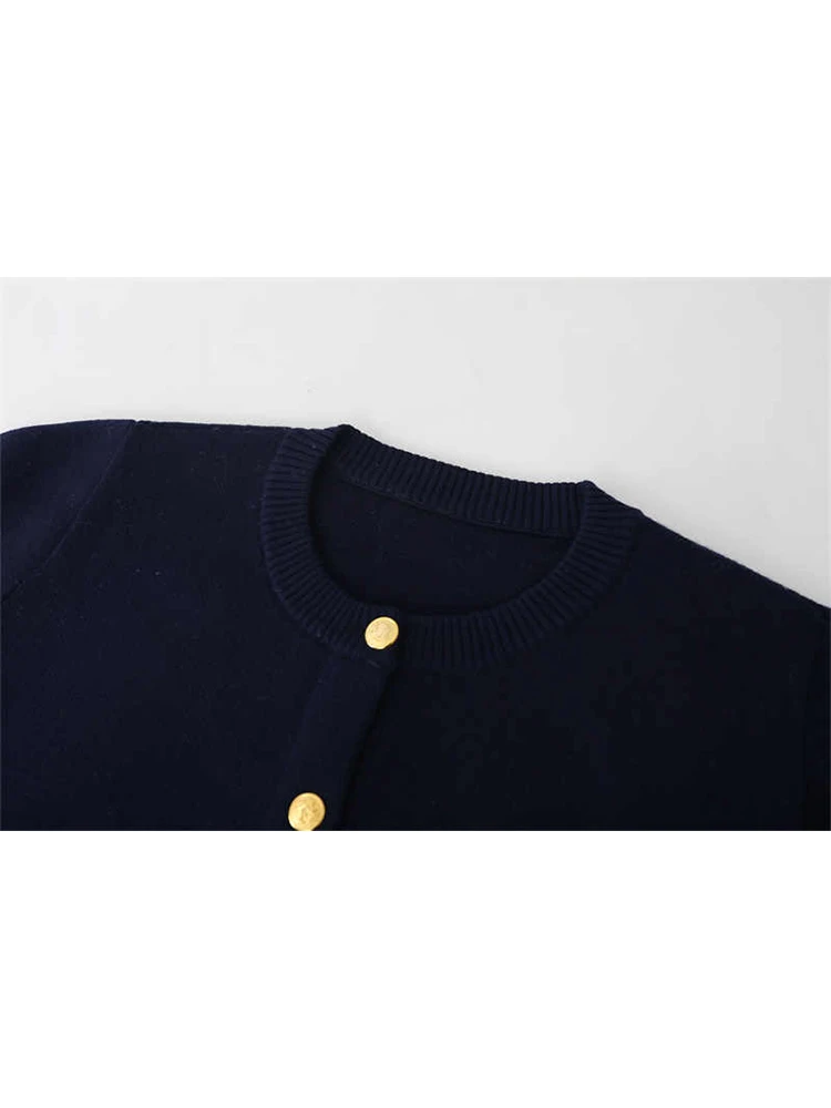 2025 가을 겨울 여성 프레피 스타일 긴 소매 포근한 스웨터 빈티지 자수 가디건 한국 니트웨어 2000년대 감성 신상