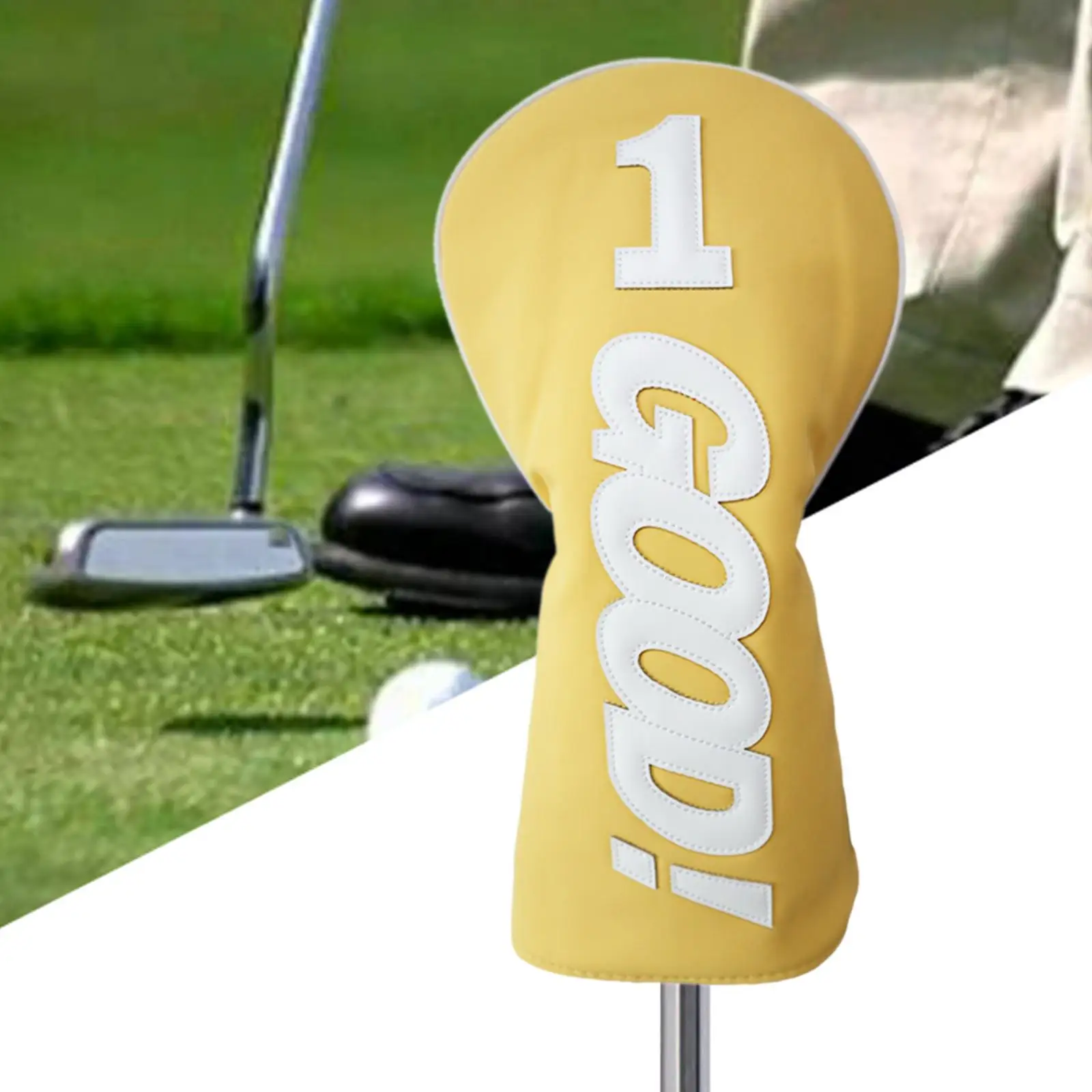 Golf Club Protective Sleeve Waterproof PU Leather Headcovers Keeps Clubs Clean And Damage Free Golf Head Covers Soft