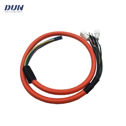 6mm2 8mm2 10mm2 16mm2 Impermeabile 800W 1KW 2KW 3KW 4KW 6KW 8KW Cavo motore mozzo ruota a raggi con connettore sensore Hall 1.4 metri