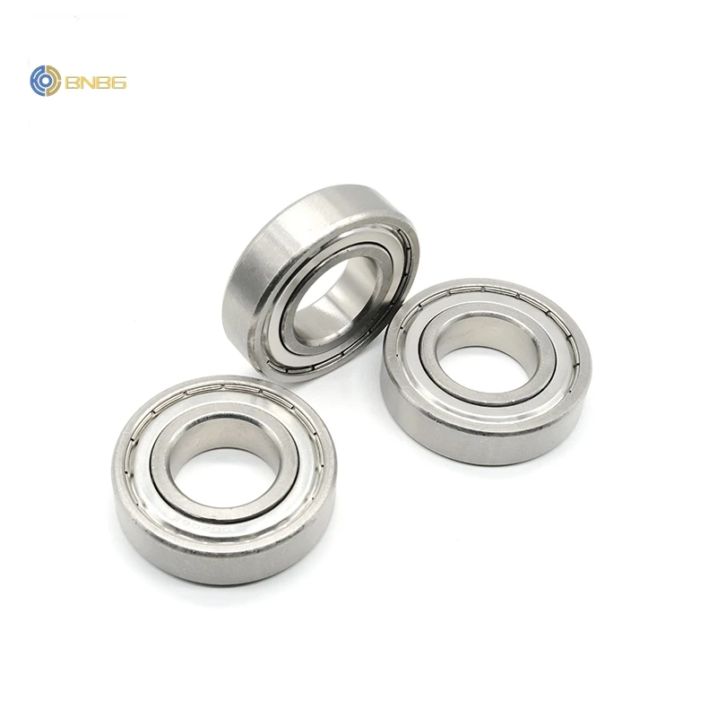 1Pcs S6206ZZ 30x62x16 mm Stainless Steel bearing  6206 Stainless steel No magnetic bearing 6206zz