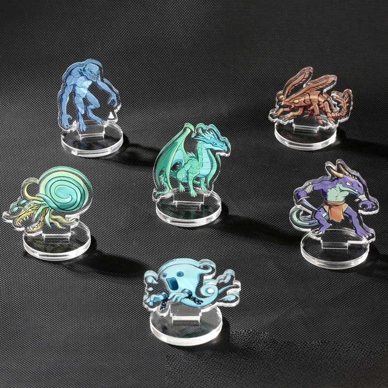 11 Pieces Monster Acrylic Boar - огляд і ціна Board Game Monster
