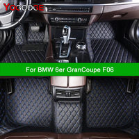 YOGOOGE Custom Car Floor Mats For BMW 6er Convertible F12 GranCoupe F06 Coupe F13 Auto Carpets Foot Coche Accessorie