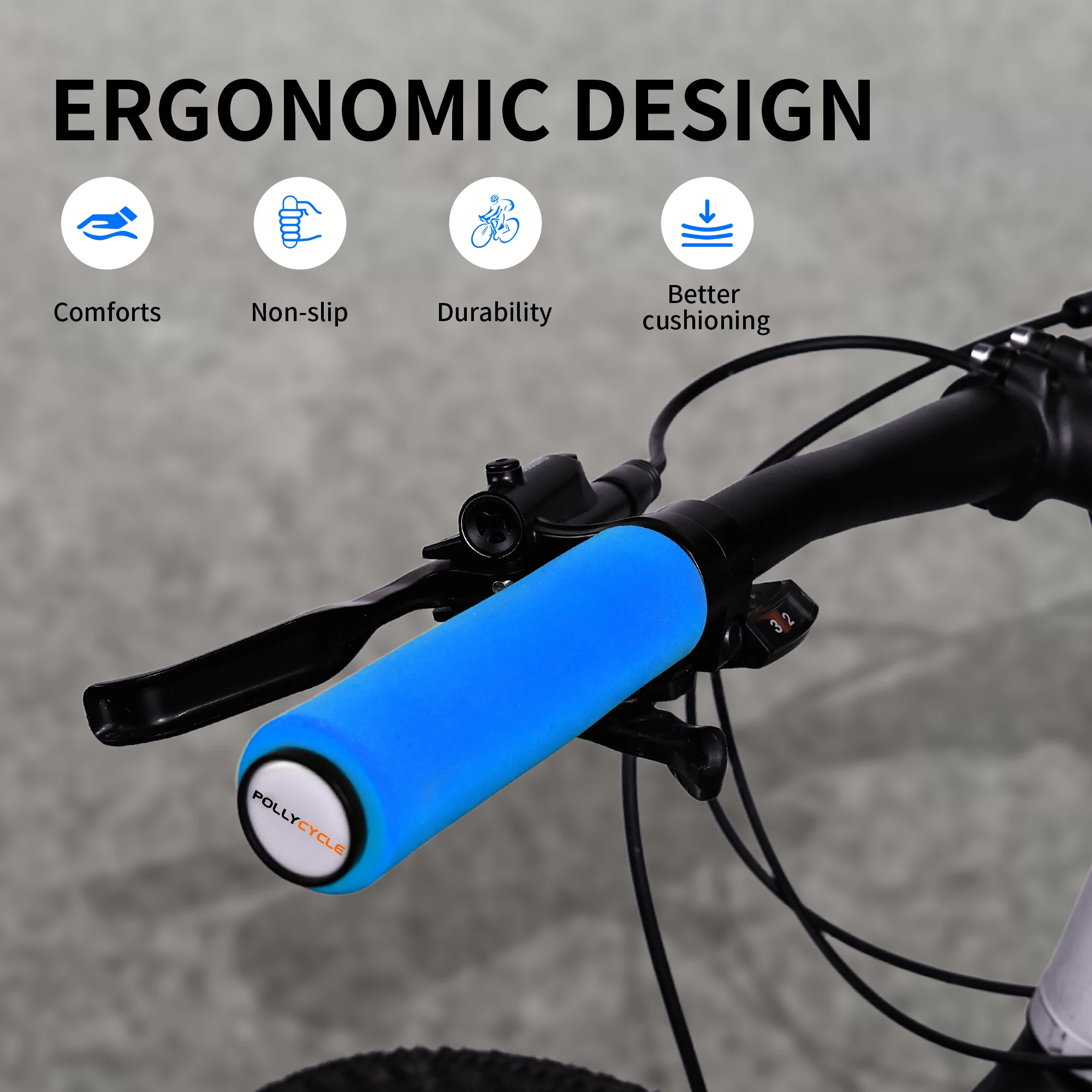 Thumbnail 2 - #66 Latest Bicycle Handlebar Grips & Decor Offers