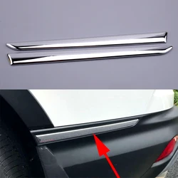 1 Pair Chrome Style Rear Bumper Corner Protector Cover Trim Fit For Honda CRV 5th 2017 2018 2019