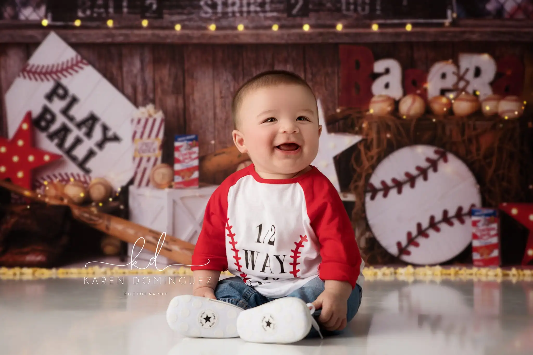 Baseball Field Background Cake Smash Kids Adult Photography Props Child Baby Play Ball Decors Studio Photo Backdrop