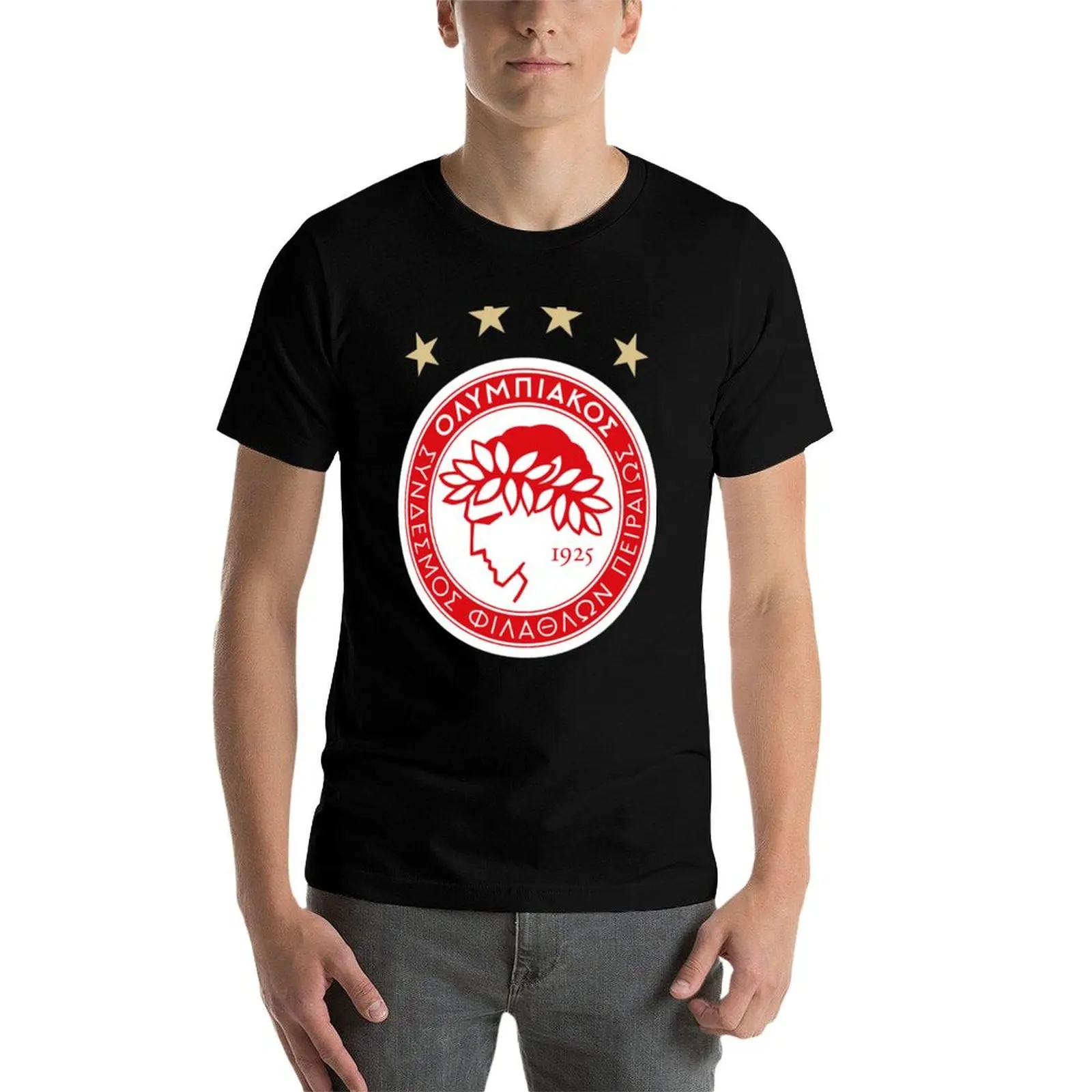 

Olympiakos - Olympiacos - Ολυμπιακ ΣΦΠ T-Shirt t shirts for man cotton t shirt personalised T-Shirt