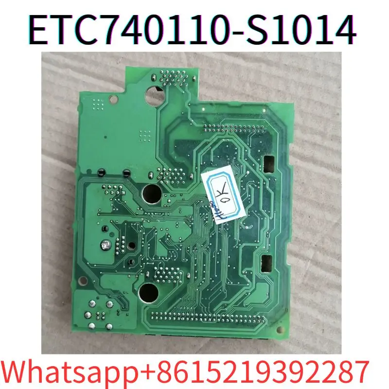 second-hand CPU board ETC740110-S1014 tested ok