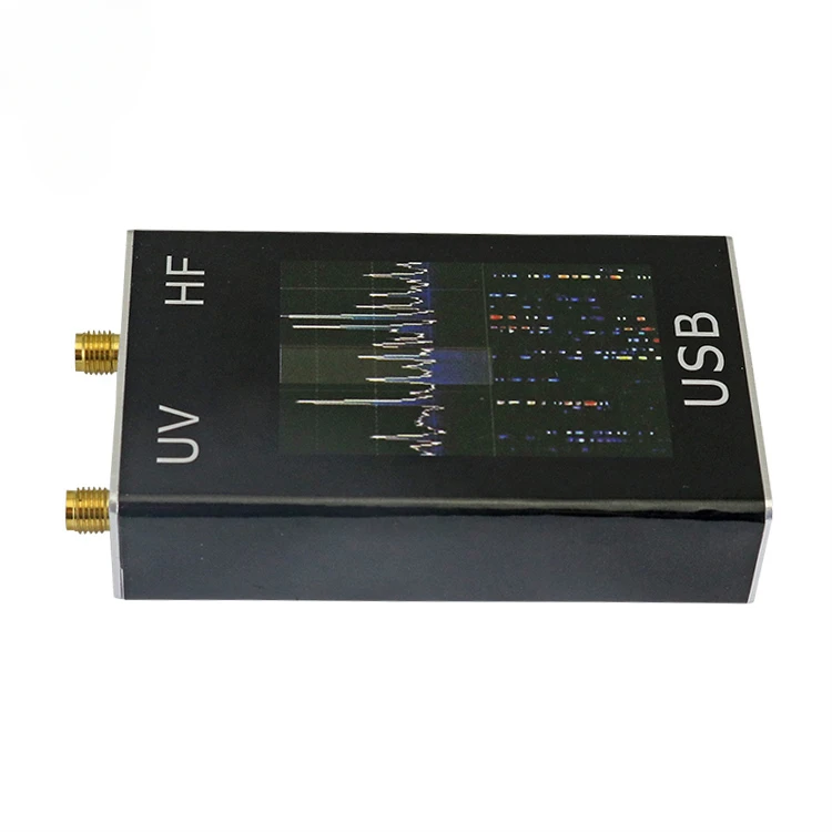 100KHz-1.7GHz Software Radio Full Band FM Broadcast Broadcast Broadband RTL-SDR Radio Receiver