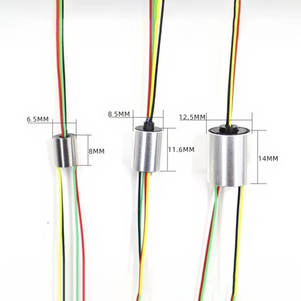 Conductive Rotary Slip Ring Connector 4 Channel 2A For RC For Uav For Gimbal For Ptz Camera Electrical Equipment