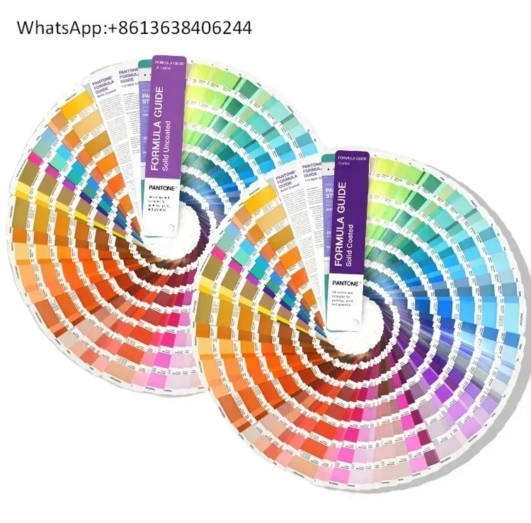 

CU Pantone Color Guide GP1601A Руководство по формулу Книга цветов Pantone с покрытием и без покрытия