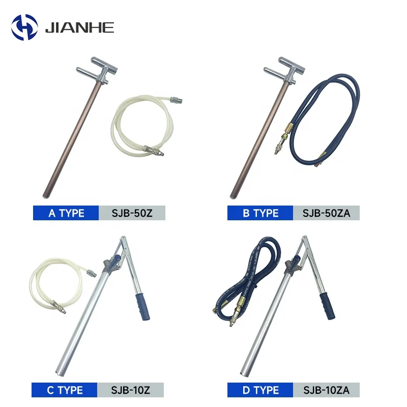 JIANHE manufacturer SJB hand grease pump use manual lathe pneumatic volumetric grease lubrication Hydraulic pump