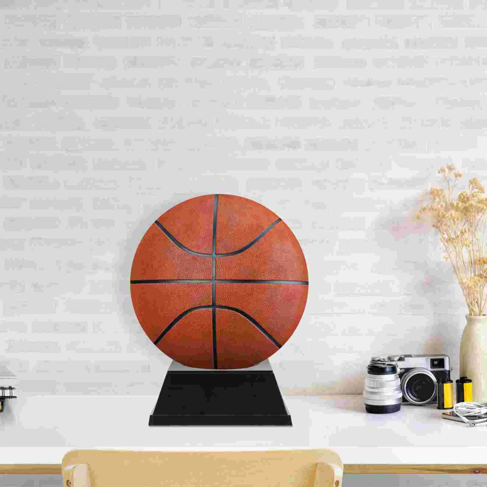 Football Display Stand Baseball Basketball Soccer Holder Rugby Showcase Bowling Rack Plastic Fitness Hoop