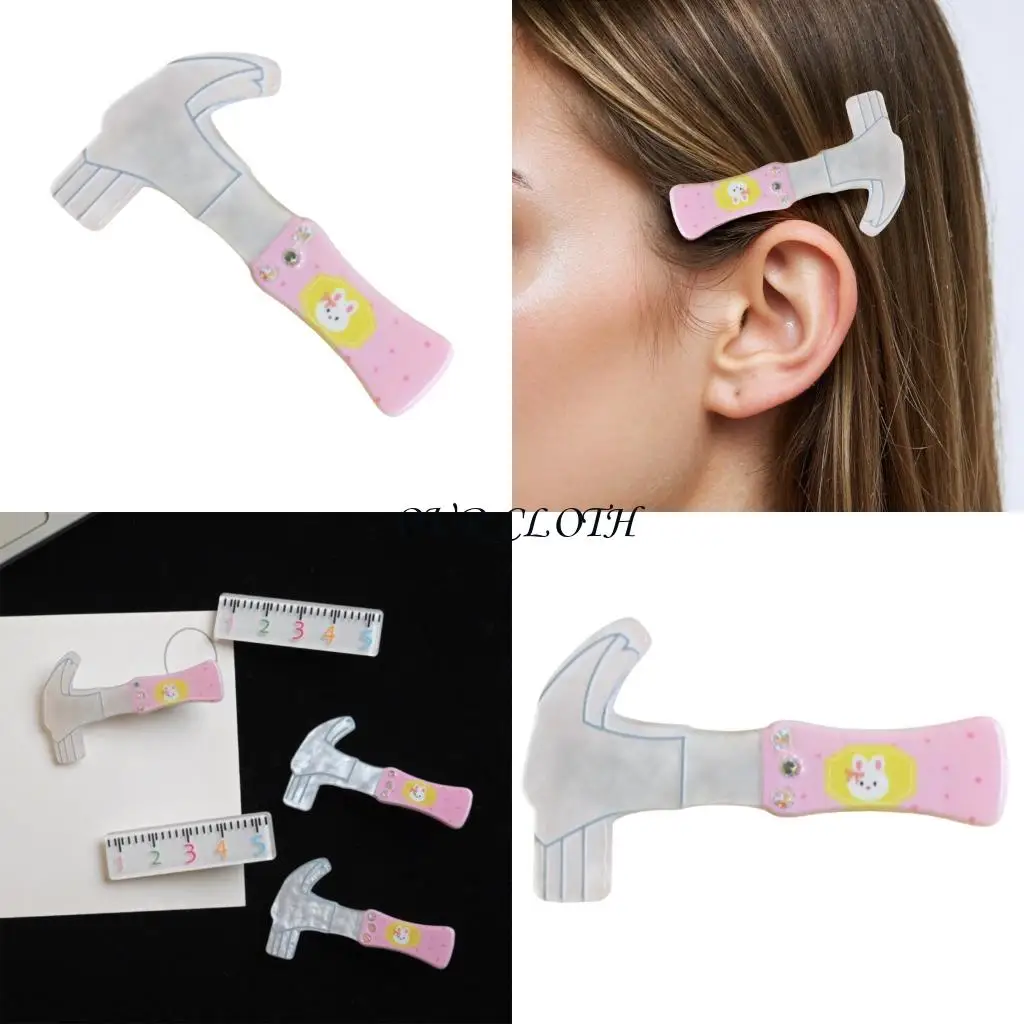 

Funny Hair Clips Creative Ruler/Hammer Alligators Hairclip Duckbill Hairpins Fancy Hair Barrettes Hair Accessories Gifts Y1AC
