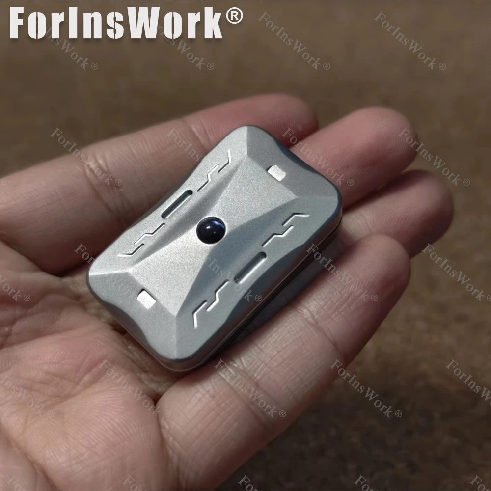 Percentage Star Royal Unlimited Push Slider Stainless Steel Unlimited Fidget Pushing Slider Desk Toys Stress Relief Toy Adults