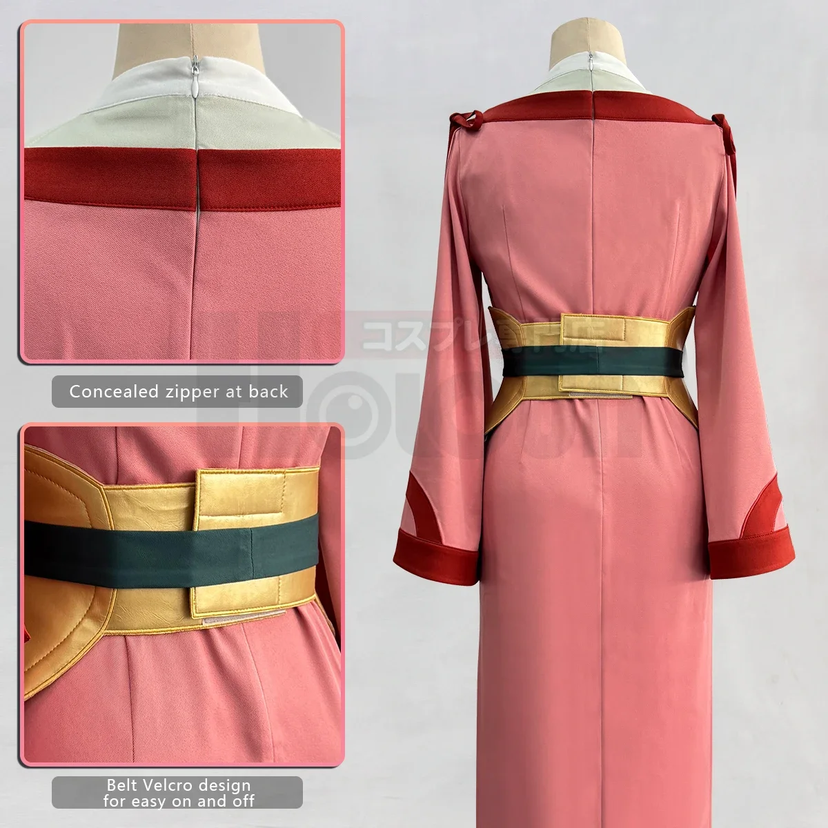 Cosplay Anime Haruno Sakura Cosplay Costume Dress Daily Wear Cos Convention Halloween Christmas Gift