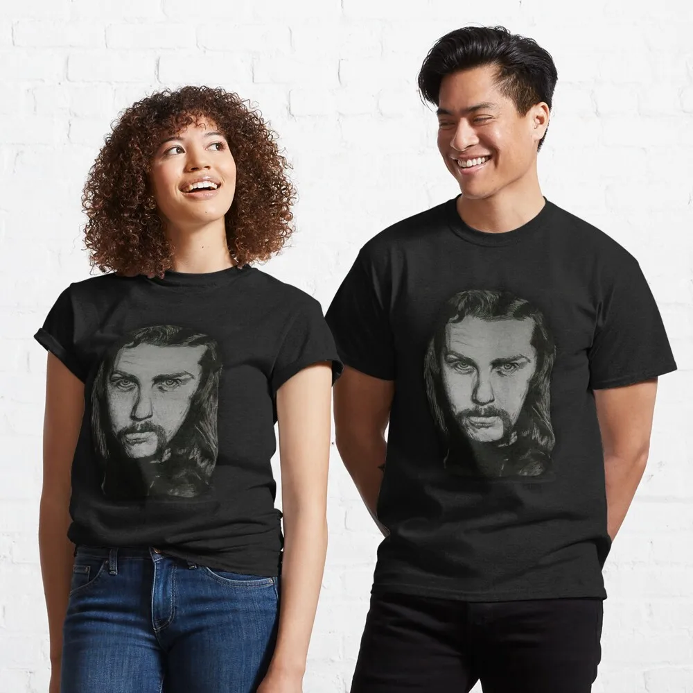 Hetfield - Pencil Drawing Classic T-Shirt Unisex T-shirts For Man Woman Couple Short Summer Tees Casual Cotton New Arrival