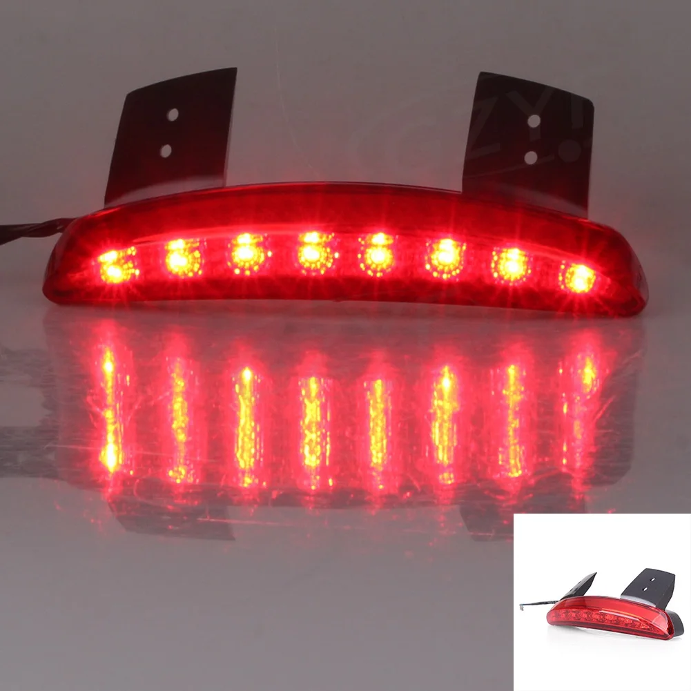 Motorcycle LED Tail Light Taillight For Harley Davidson XL 1200X Forty-Eight 2010 2011 2012 2013 2014 ABS Plastic Red / Smoke