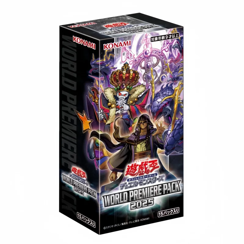 

В наличии, оригинальный пакет YugiOh World Premiere Pack 2025 Wpp6, дополнительный пакет, японская версия, коллекция, подарки-сюрпризы, игрушки