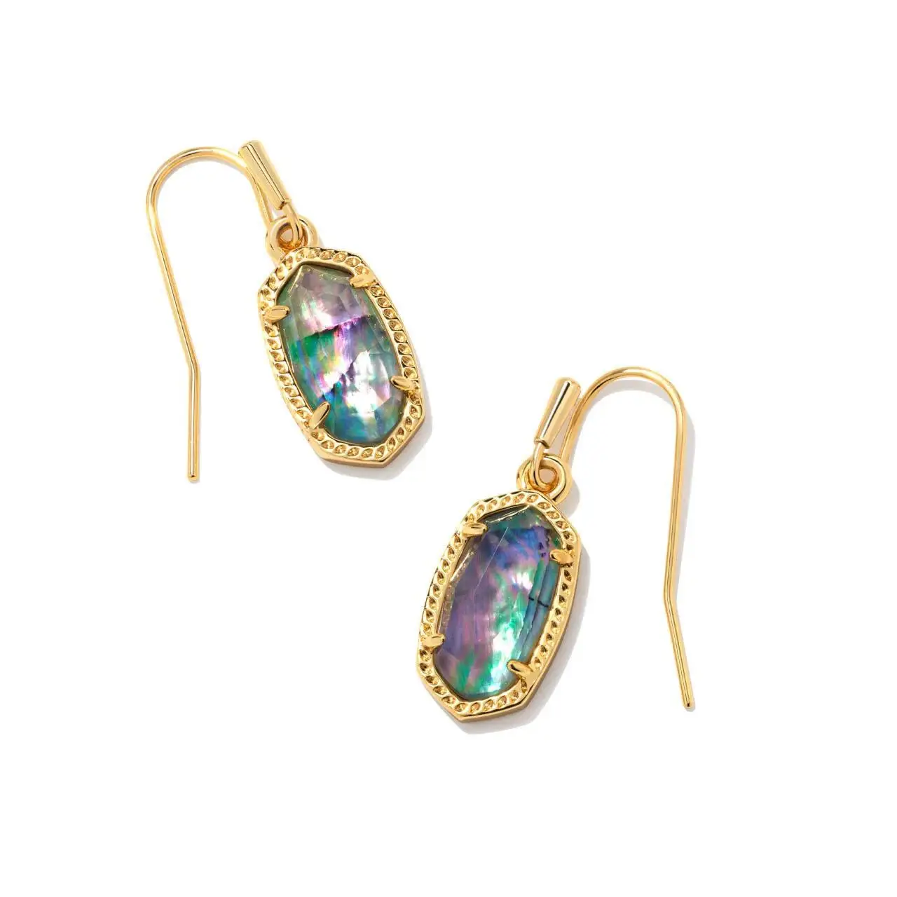 YEEVAA Natural Crystal Healing Stone Drop Dangle Earrings for Women Girls