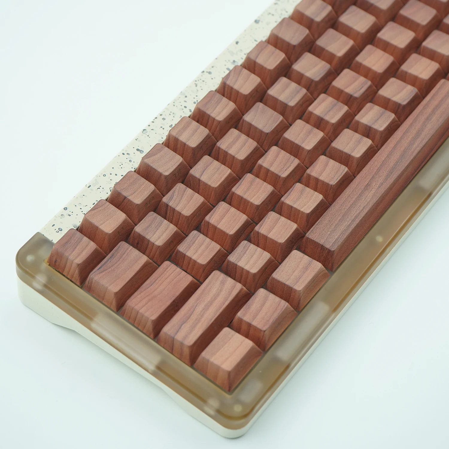 

NPKC 138Key Wood Grain PBT Double-shot Keycaps Dye-sublimation Keycap Backlit Key caps For MX Switch Mechanical Keyboard Key cap