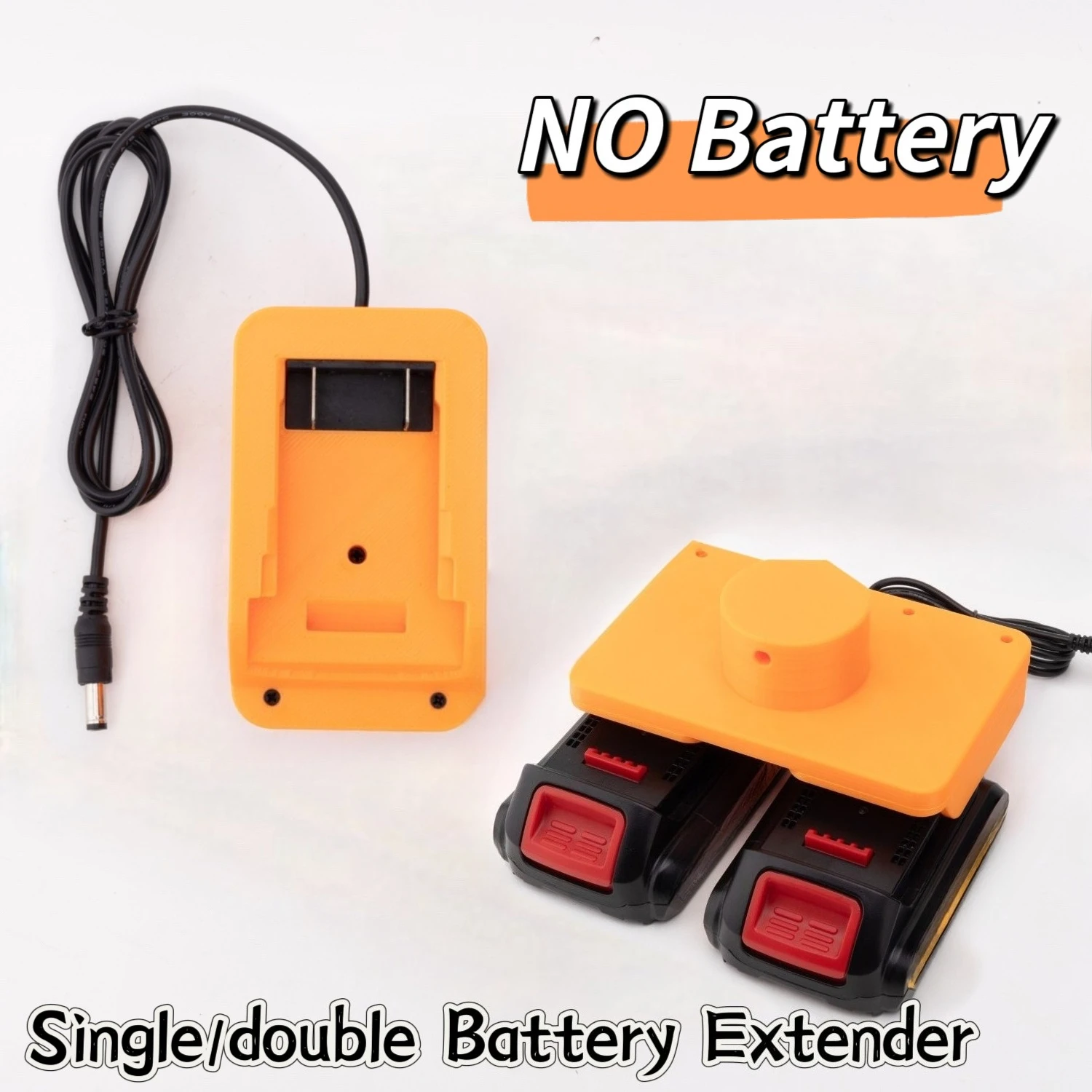 

Single/double Ports Battery Extender For Dewalt 20V/60V Lithium Battery Starlink Mini DC Power Battery Charger Adapter Extender