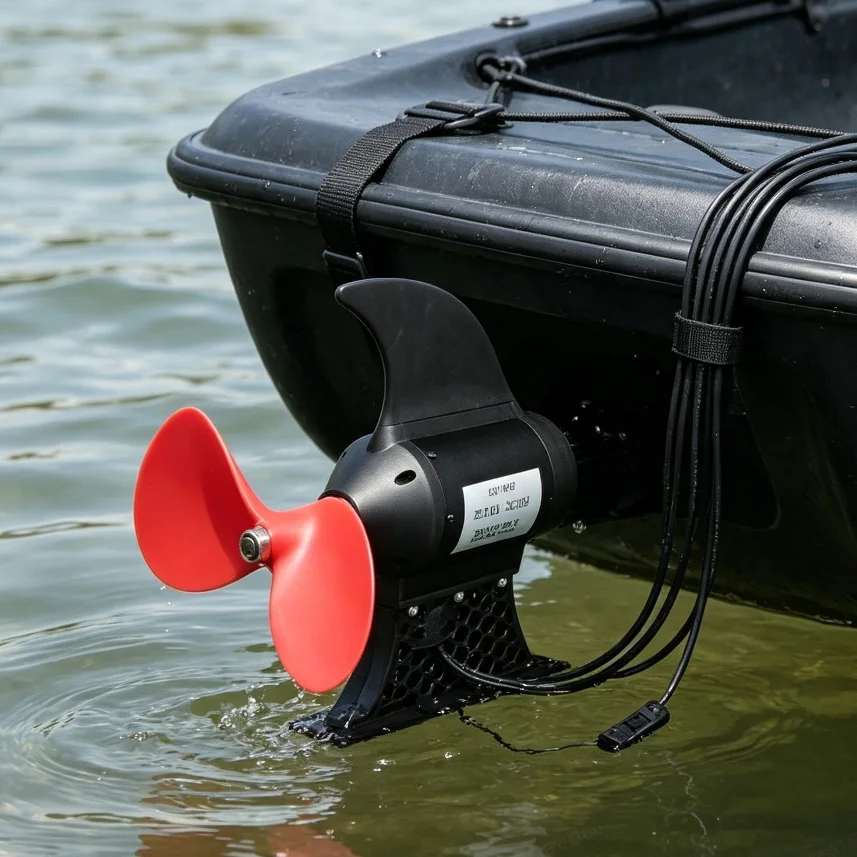 24-48V 2500W High Power Fully Waterproof Brushless Motor, T63100 Underwater Thruster for SUP Kayak DIY Power Kit