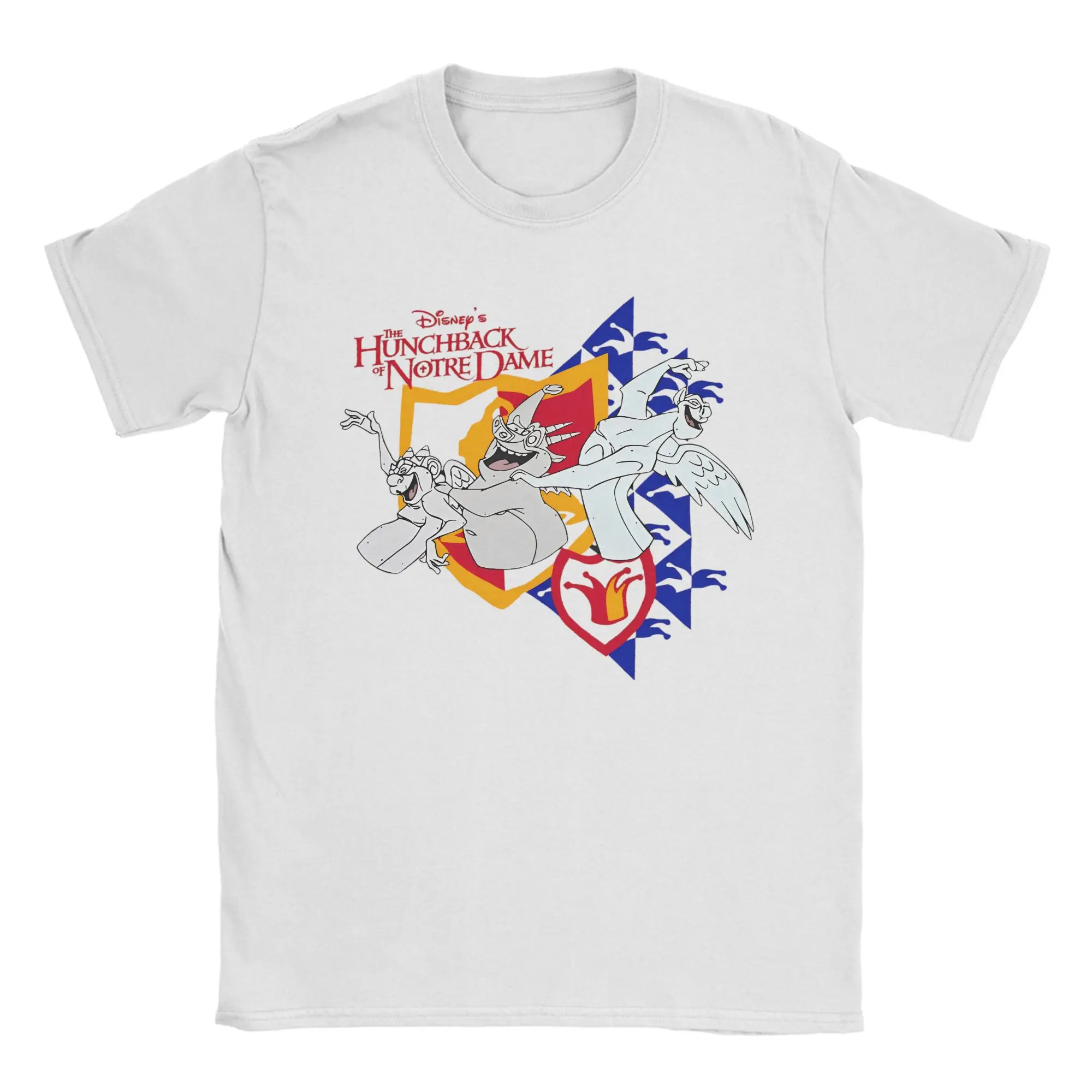 Hombres Mujeres el jorobado de Notre Dame Magic Esmeralda camiseta ropa de algodón puro Vintage camisetas de manga corta 6XL