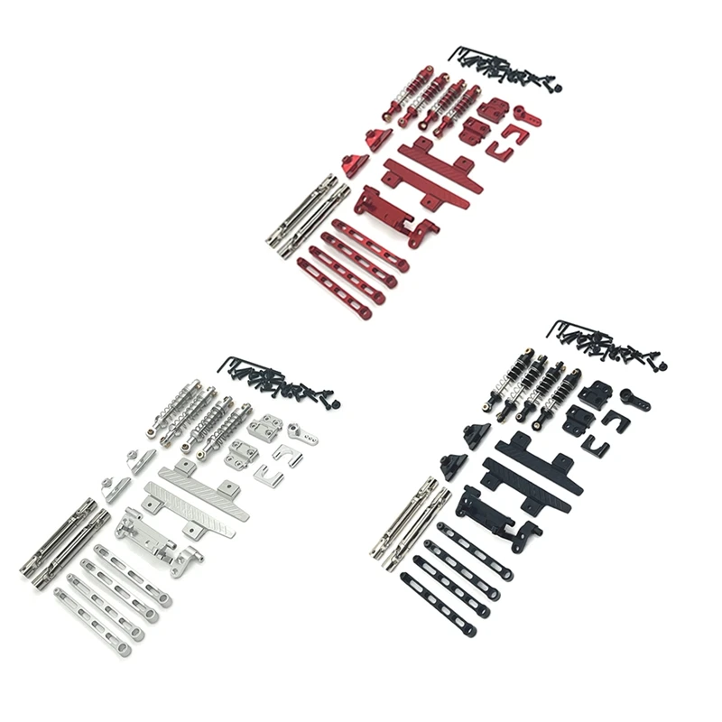 

A15F-RC Car Upgrade Shock Absorber Tie Rod Before And After Drive Shaft Set For 1/12 MN82 LC79 RC Car Upgrade Parts