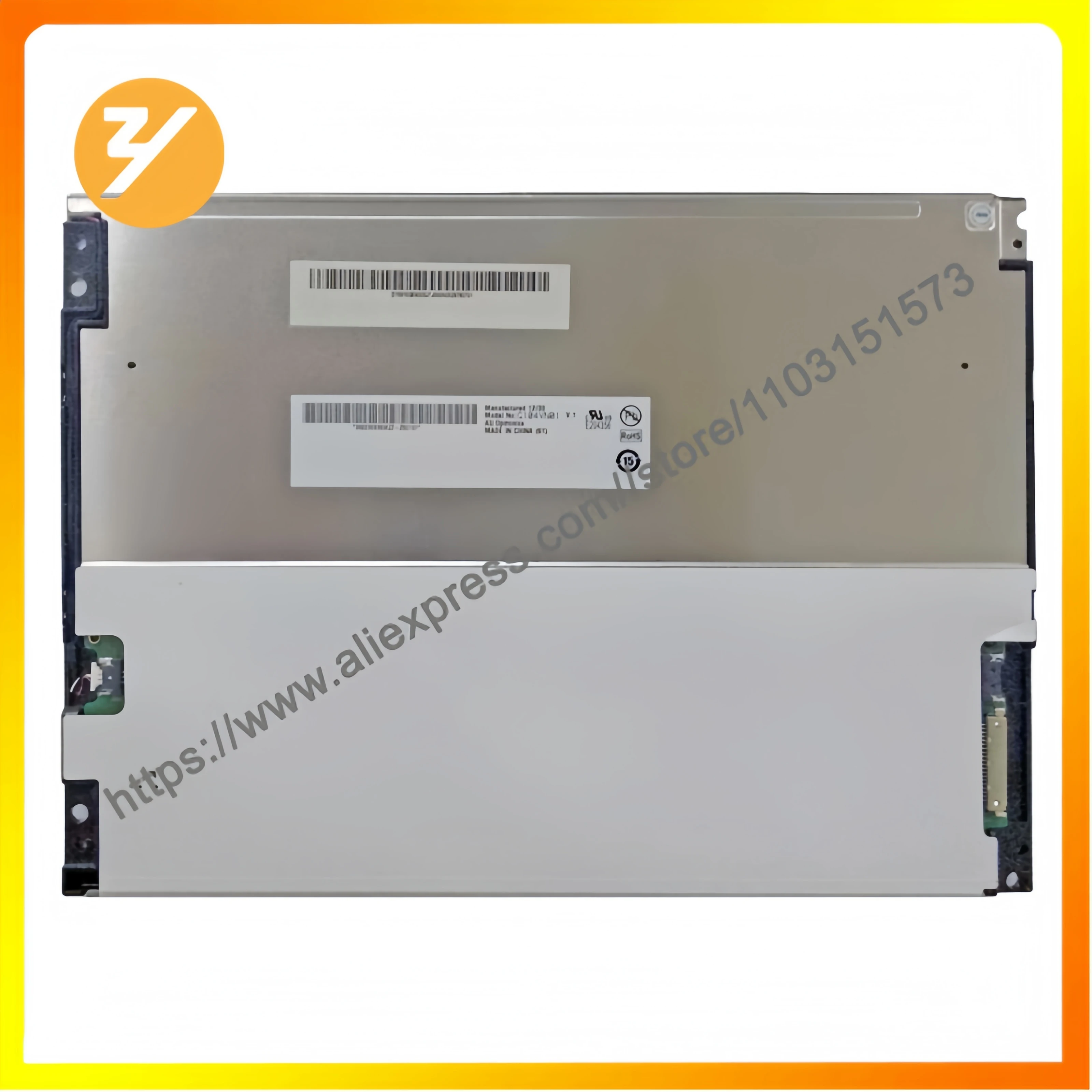 العلامة التجارية الجديدة 10.1 بوصة G104VN01 V1 القرار 640*480 جودة عالية شحن سريع Zhiyan العرض #1