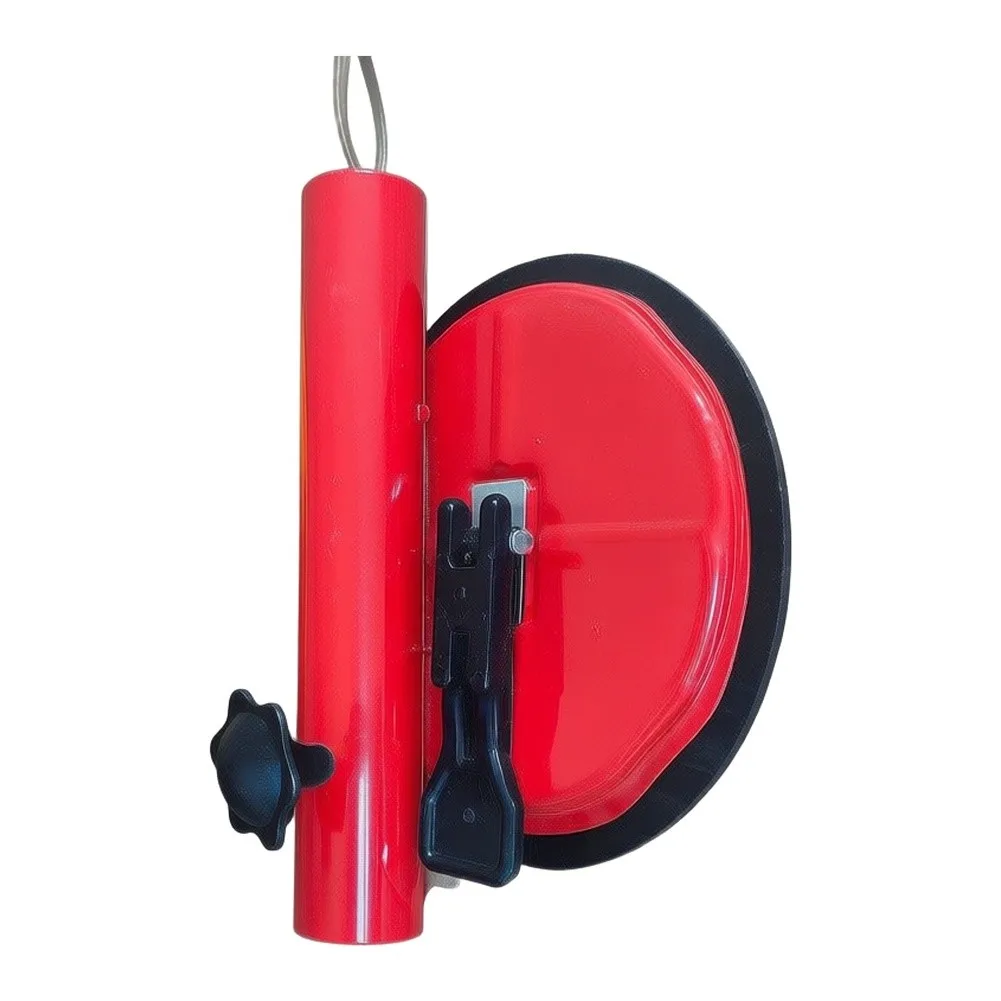 Suction Cup Flag Holder Mount for Car Truck SUV Exterior Flag Poles Secure Knob Locking Clip Weather Resistant