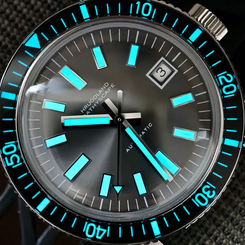 DIY Logo Personalized Automatic Watches for Men PT5000 Movement Sapphire Bubble Crystal  BGW9 Lume 20bar Dive Watch Custom Dial