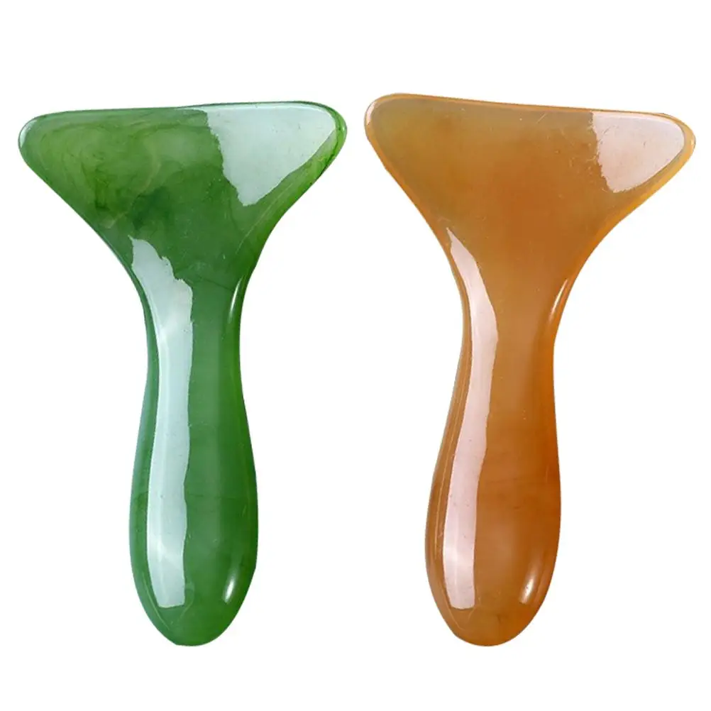 

2pcs Gua Guasha Massage Tool H held Massage Scraper Scraper Reusable Wear resistant Massager Skin Care Tool