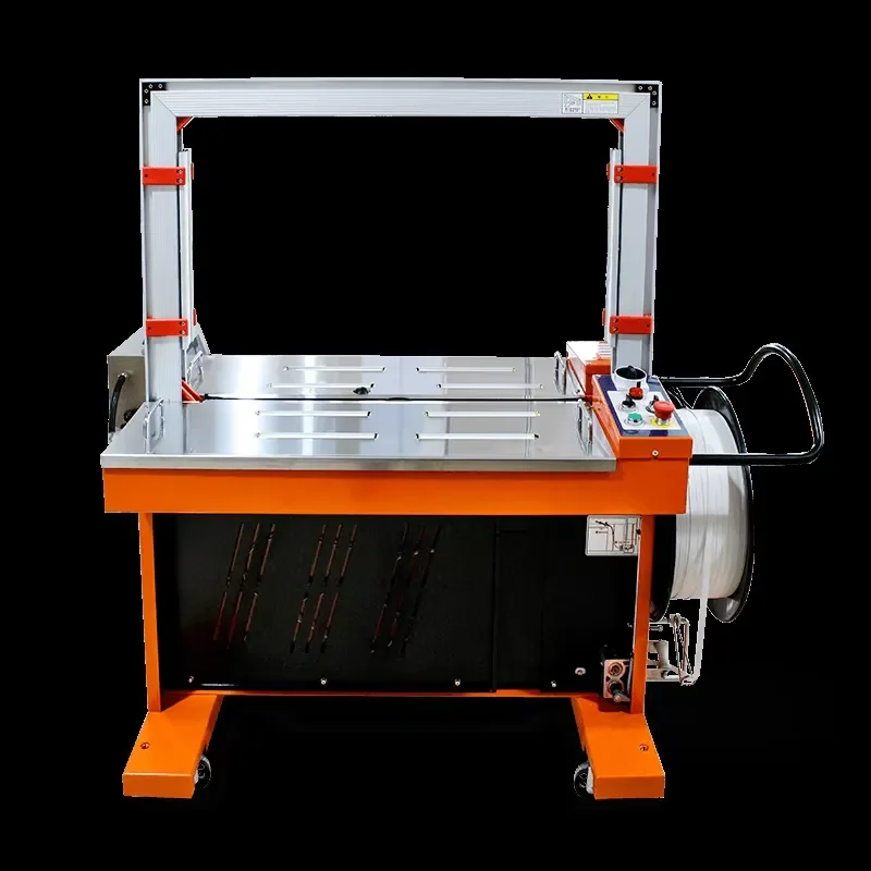 Good Price CE Semi-automatic PP Strap Bundle Box Strapping Banding Machine