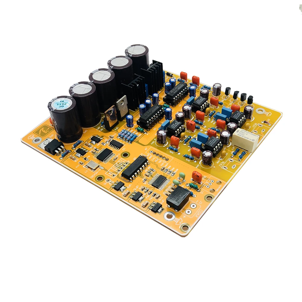 Nvarcher PCM56 Decoder Board PCM61 Support USB Bluetooth Input Optical Coaxial  DAC