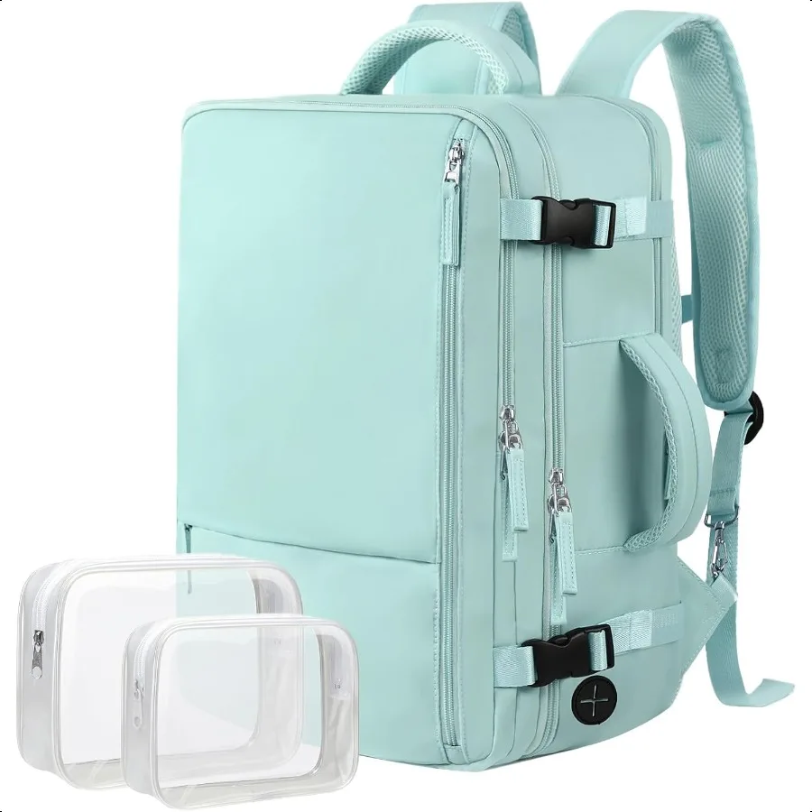 

Large Travel Backpack for Women as Person Item Flight Appd 35L Carry on Backpack 17 Inch Laptop Backpack Waterproof Backpack Ca