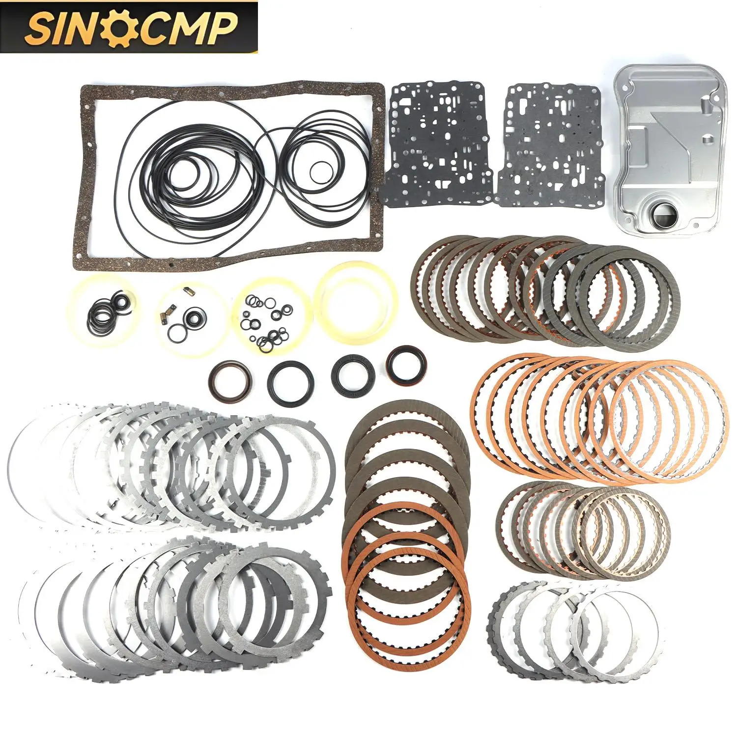 

1 Set Transmission Overhaul Rebuild Kit For TOYOTA 2003-UP A750E A750F 2003-UP Piston Filter Gasket Automobiles Accessories