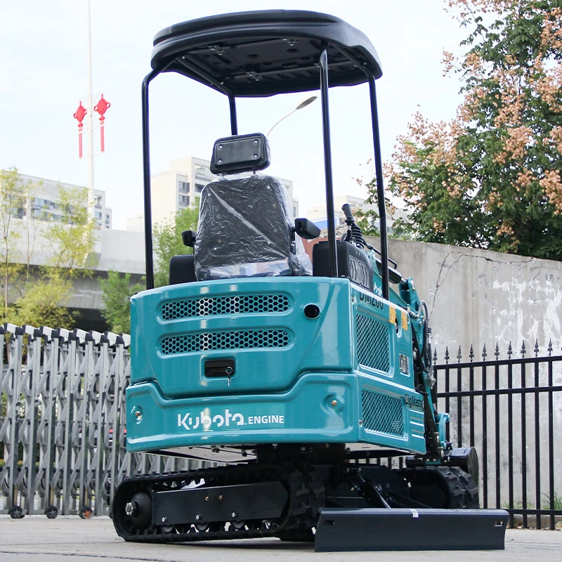 Mini Excavator  1.8 Tons  Kubota Engine, Integrated and Durable, Can Dig Up to 2 Meters Deep, EAP Suitable for Garden, Farm, and
