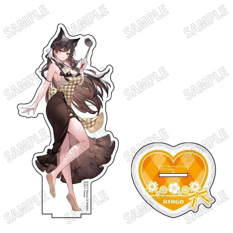 Charm Anime Azur Lane Cosplay Characters Acrylic Stand Figure Ornament Accessories Goods Collection Festivals Gift