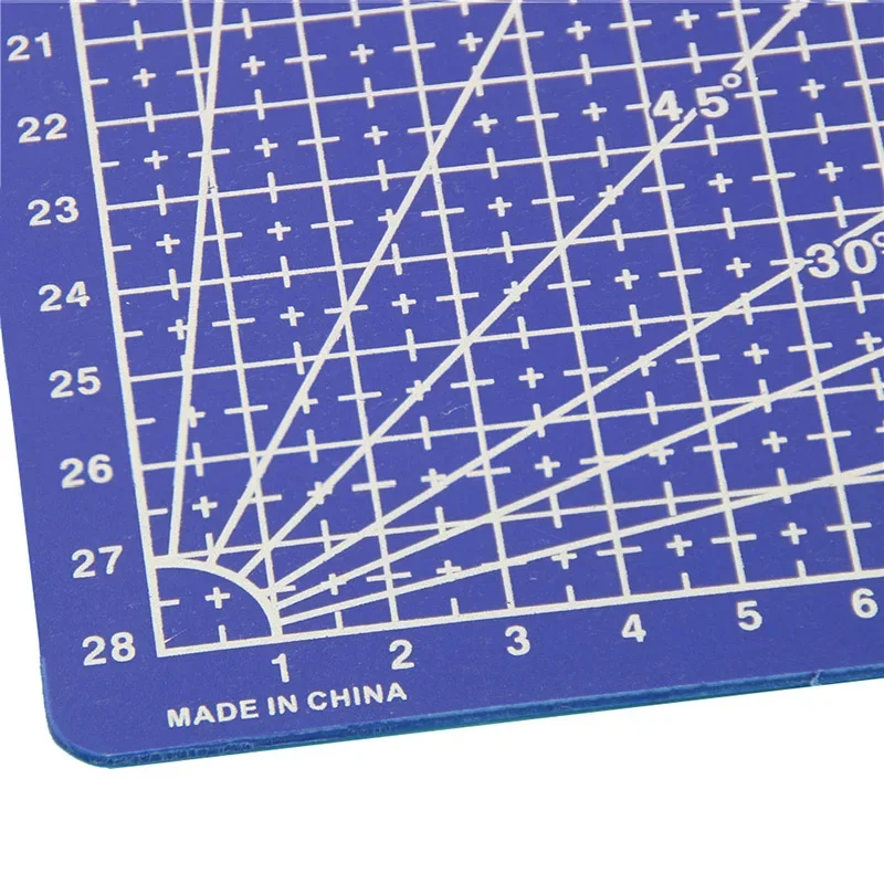 New 1Pcs A3 A4 Pvc Rectangular Cutting Mat Grid Line Tool Plastic 45cm x 30cm, 30cm x 22cm