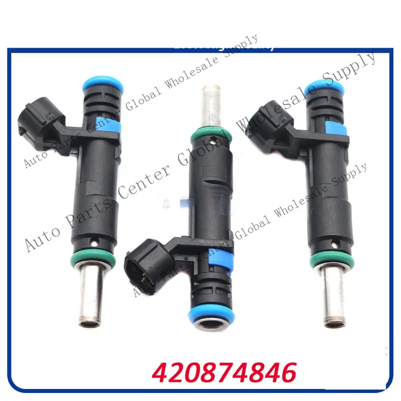 L+ 3PCS Fuel Injectors 420874846 For Sea-Doo Challenger GTI GTR GTX GTXS RXP RXT
