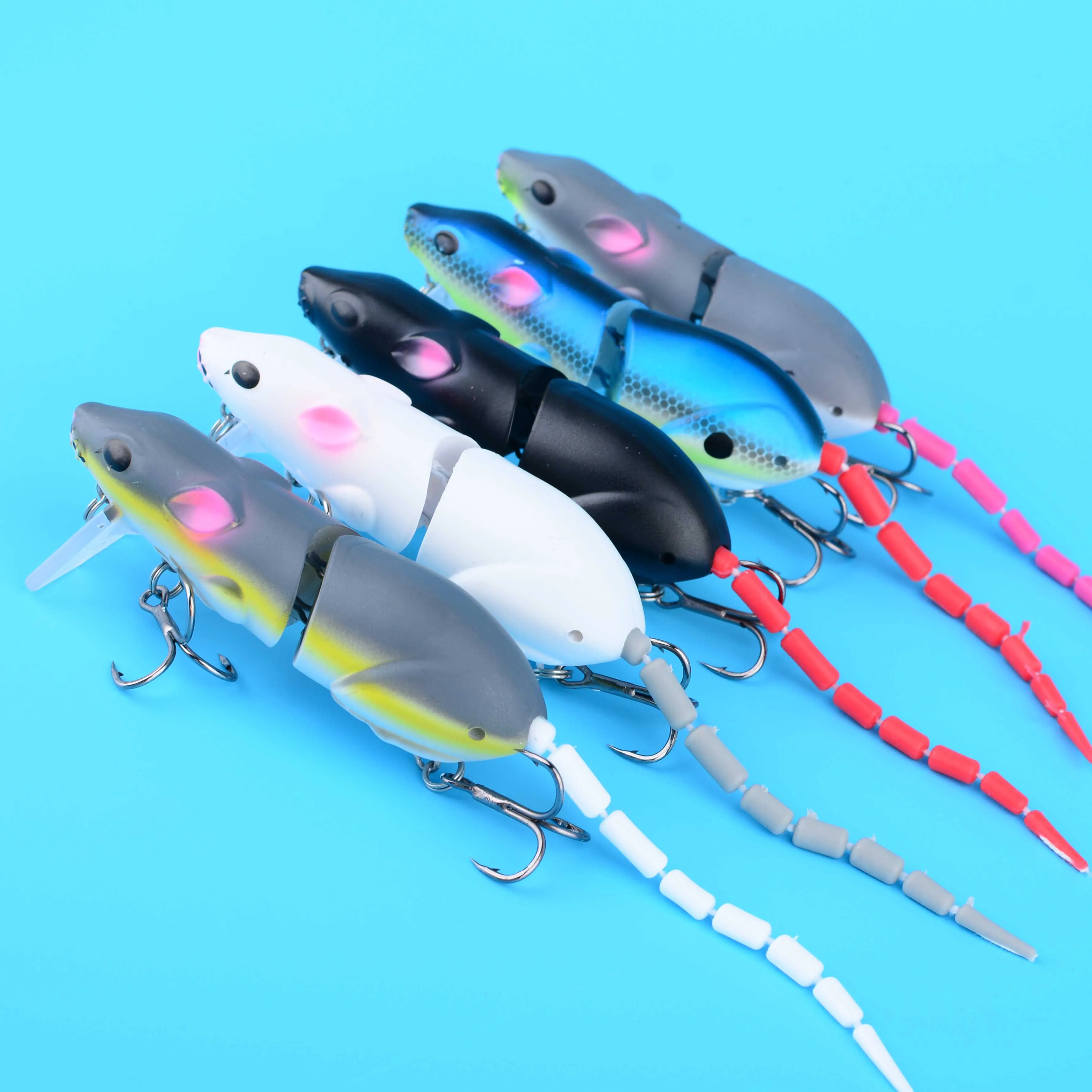 Señuelo Flotante Tipo Ratón de Plástico para Lucio y Lubina - imagen 2