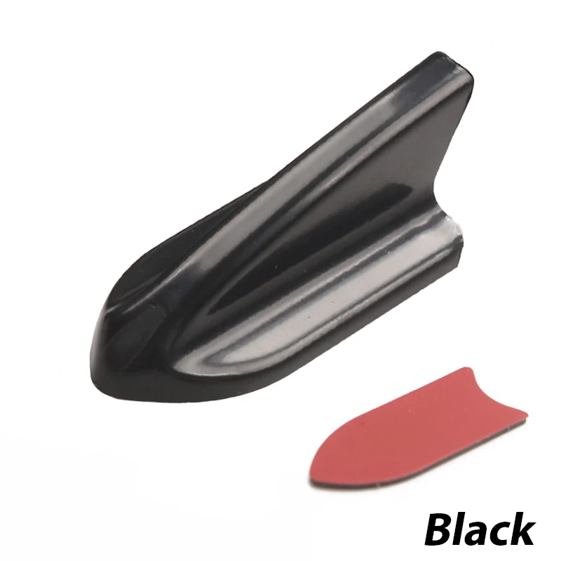 

10Pcs Car EVO-Style Anti-UV Weatherproof PP Roof Shark Fins Spoiler Wing Kit Vortex Generator Black Universal Car Accessories