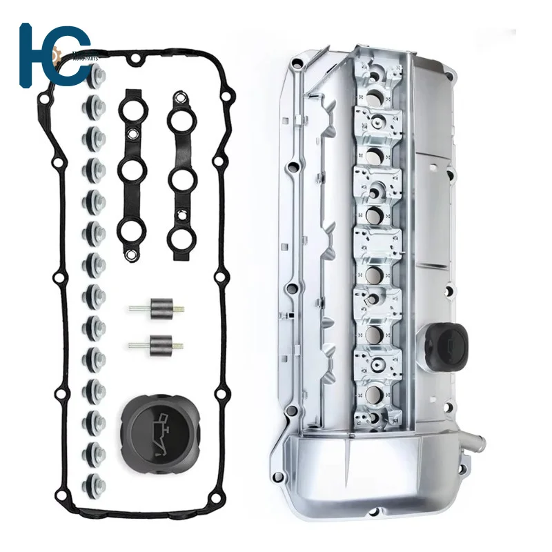 11121432928 11121437395 New Aluminum Engine Valve Cover for BMW M54 M52 B20 B25 B28 E53 E36 E46 E39 X5 Z3 2.5L 2.8L 3.0L